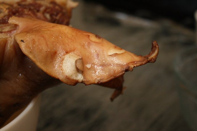 Pig ear